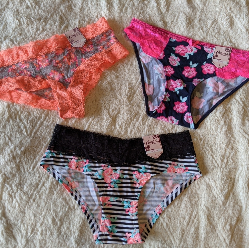 NWT Candie's Undie Bundle
